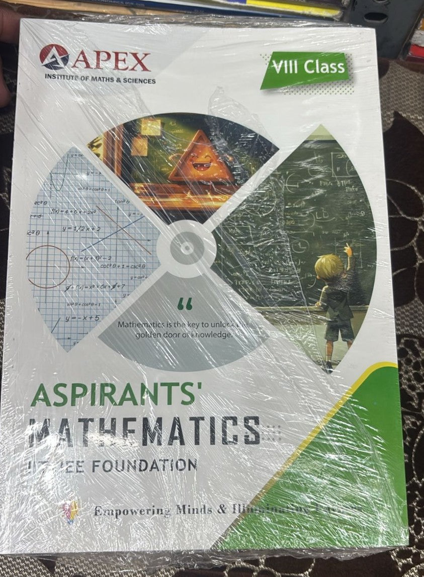 APEX Study Material for Class 8 | Maths & Science | IIT-JEE & NEET Foundation