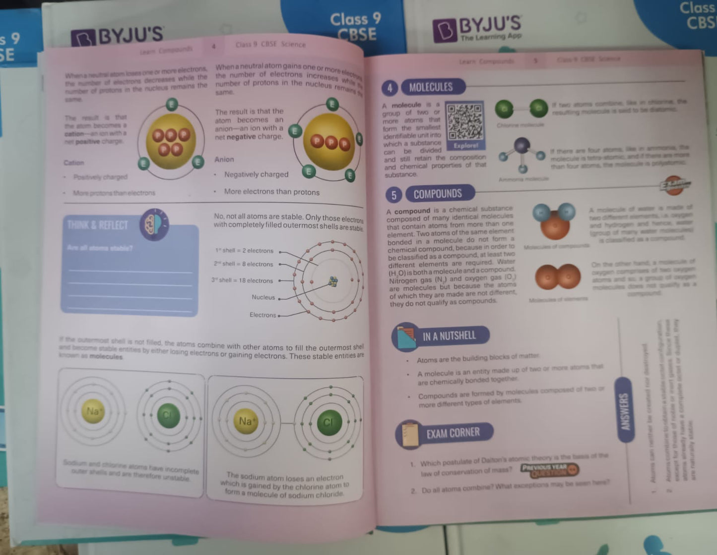 BYJUS Class 9 Study Material Hardcover Format | Color Printed Books