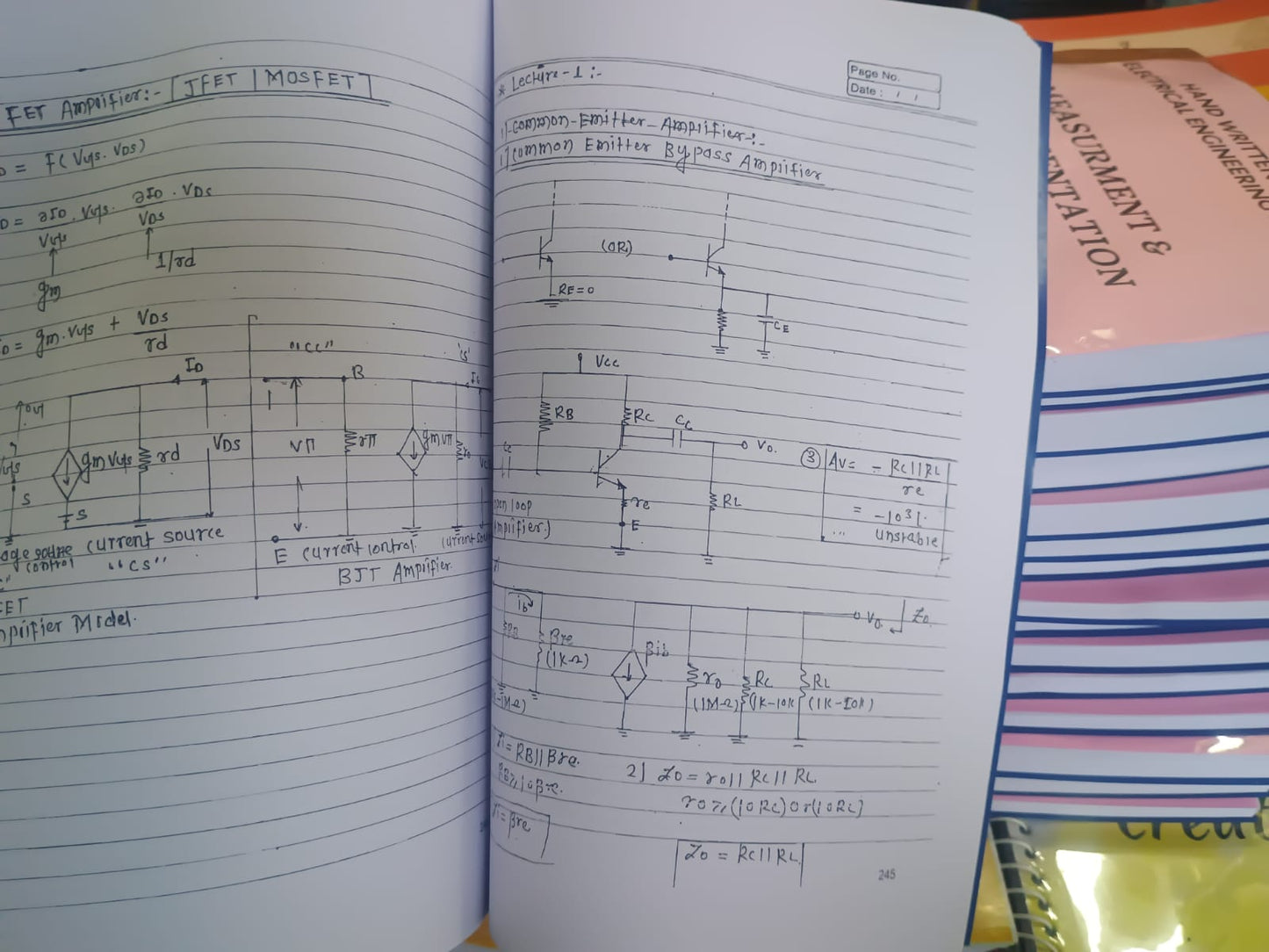 GATE Latest Handwritten Notes for Electrical Engineering | High Quality Xerox