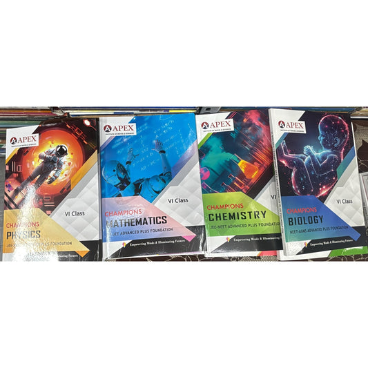 APEX Study Material for Class 6 | Maths & Science | IIT-JEE & NEET Foundation