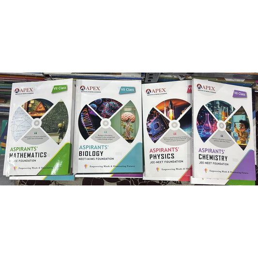 APEX Study Material for Class 7 | Maths & Science | IIT-JEE & NEET Foundation