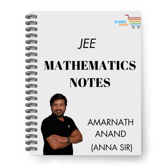 JEE Mathematics Handwritten Notes By Amarnath Anand (ANNA Sir)