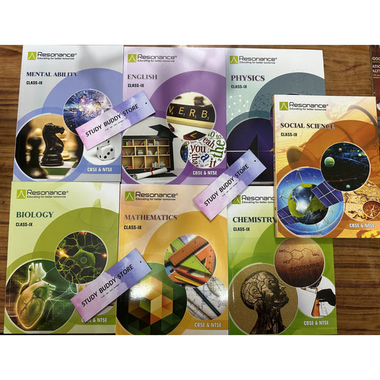 RESONANCE NEW Study Material for Class 9 | Foundation & Pre-NTSE | Set of 7 Books Combo