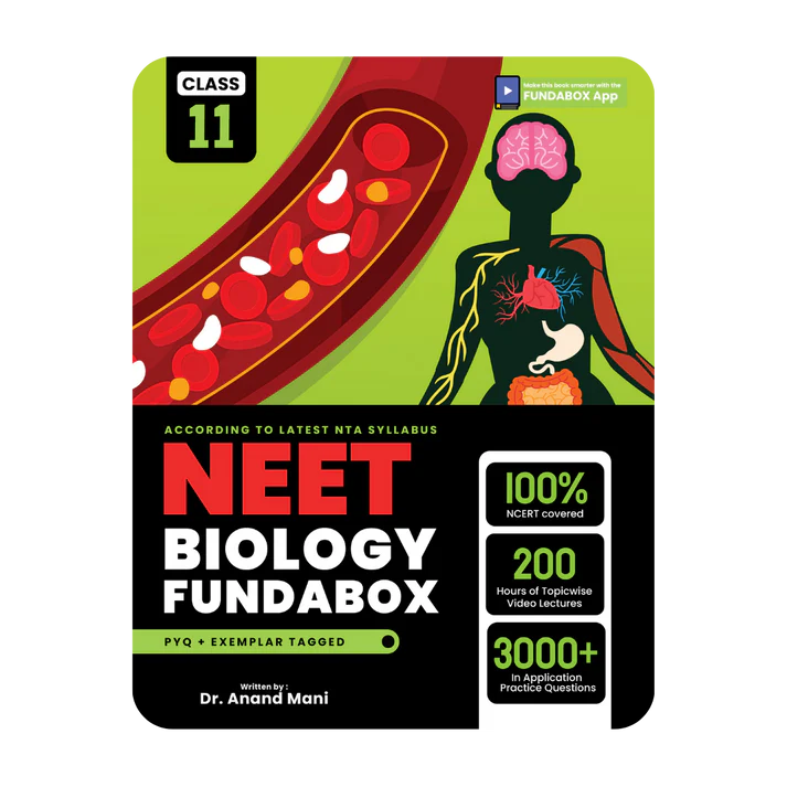 Biology Fundabox Combo - Class 11 + Class 12 | NEET UG / CBSE | NEET 2025 | Dr. Anand Mani | Fundabox | According to latest NTA Syllabus | Medical Entrance
