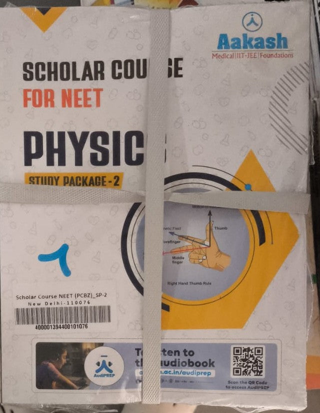 AAKASH Latest Scholar Course for NEET | Combo of 8 Books | Physics, Chemistry, Biology