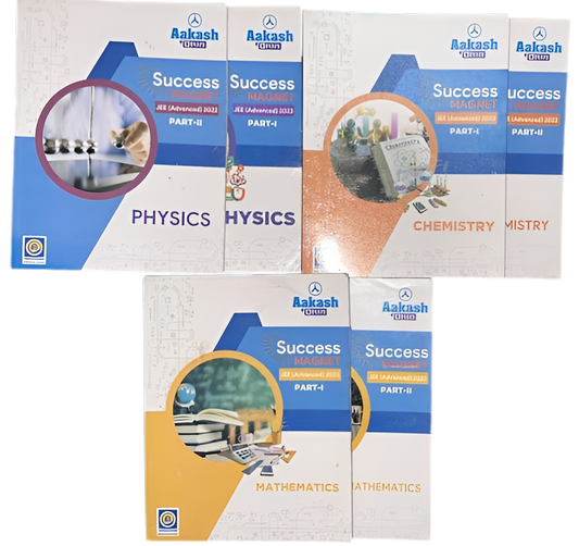 AAKASH Success Magnet for JEE Advanced (Combo of 6 books)