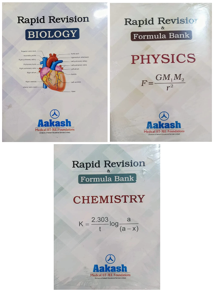 AAKASH Extra Books for NEET | Set of 15 books