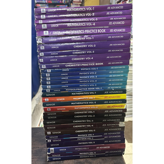 NARAYANA JEE ADVANCED Study Material for IIT-JEE (40+ Years) | Class 11 and 12 | Physics, Chemistry, Mathematics