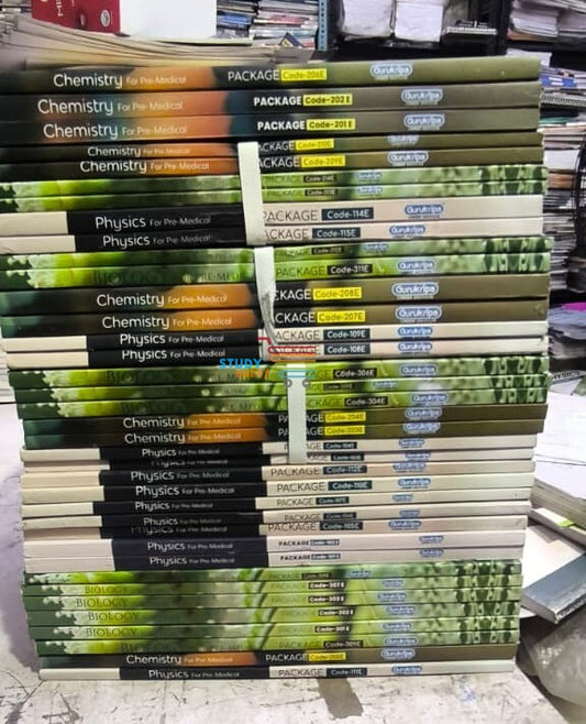 GURUKRIPA [2026 Ed.] Latest NEET Study Material | Class 11 and 12 | Physics, Chemistry, Biology