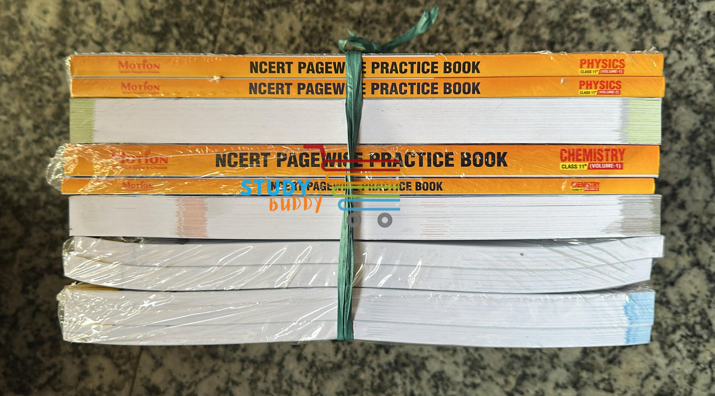 Motion NCERT Pagewise Practice Book | Latest 2025 Edition
