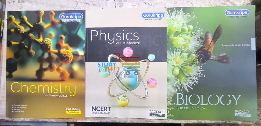GURUKRIPA [2026 Ed.] Latest NEET Study Material | Class 11 and 12 | Physics, Chemistry, Biology