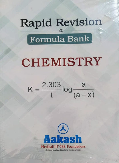AAKASH Rapid Revision & Formula Bank for NEET | Set of 3 books Combo