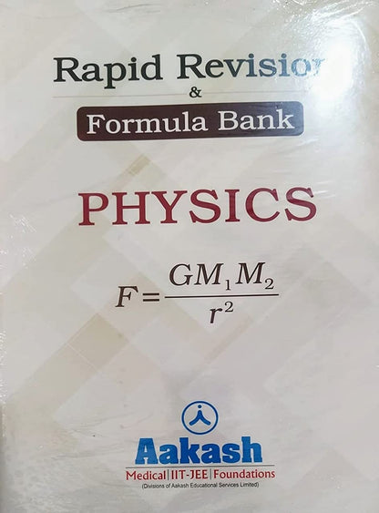 AAKASH Rapid Revision & Formula Bank for NEET | Set of 3 books Combo