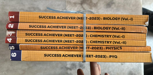 Career Line Coaching Success Achiever NEET Bookset