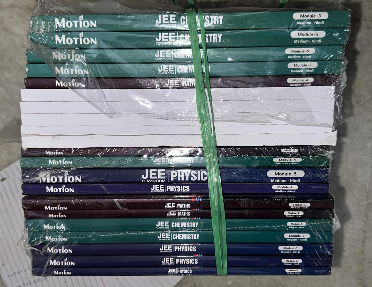 MOTION Hindi Medium IIT-JEE Study Material [2025 Ed.] | Physics, Chemistry, Mathematics | Class 11 & 12