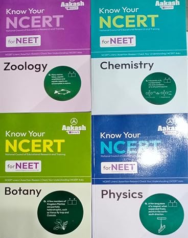 AAKASH Latest Extra Books for NEET | Combo of 15 books | Class 11 and 12