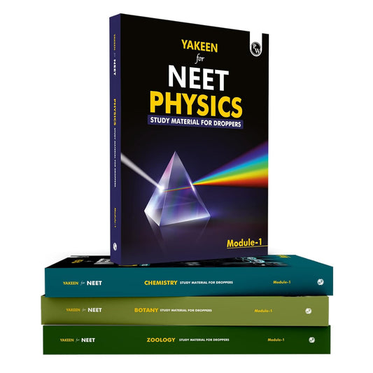 PW YAKEEN for NEET - Droppers Study Material Physics, Chemistry, Botany & Zoology