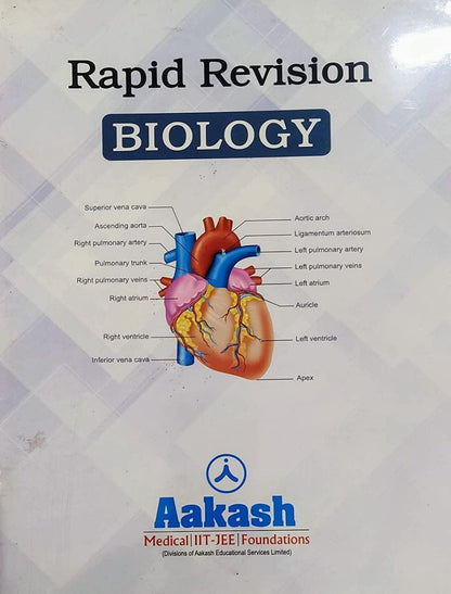 AAKASH Rapid Revision & Formula Bank for NEET | Set of 3 books Combo