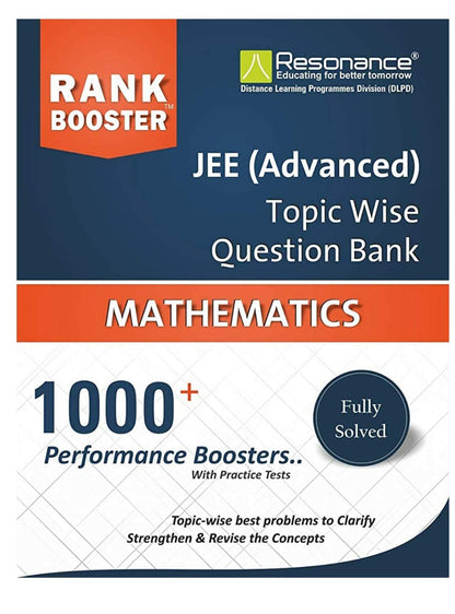 RESONANCE Rank Booster Books [2025 Ed.] for IIT-JEE - RANKER'S Edition | Physics, Chemistry, Mathematics | Class 11 & 12