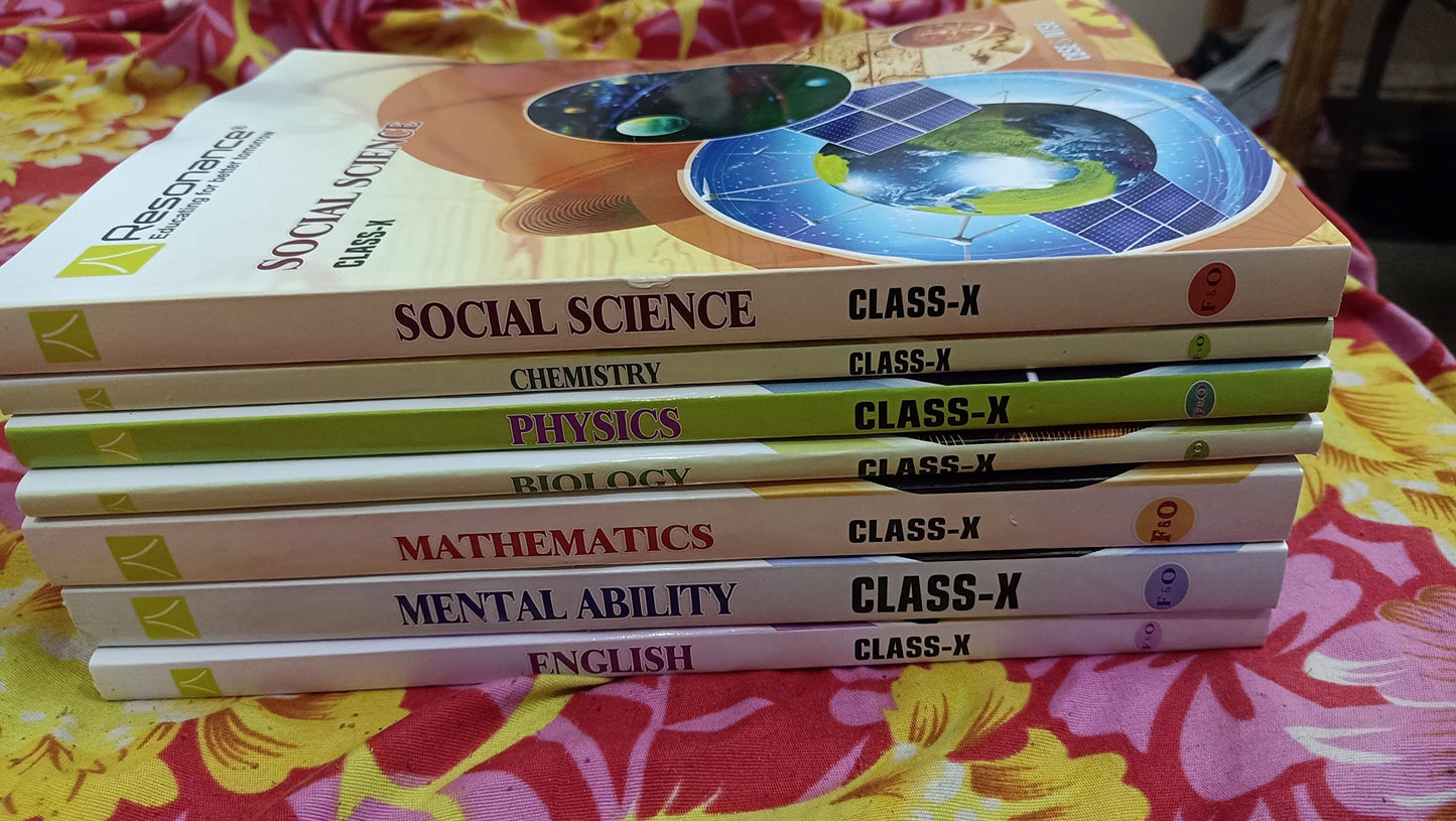 RESONANCE NEW Study Material for Class 10 | Foundation & Pre-NTSE