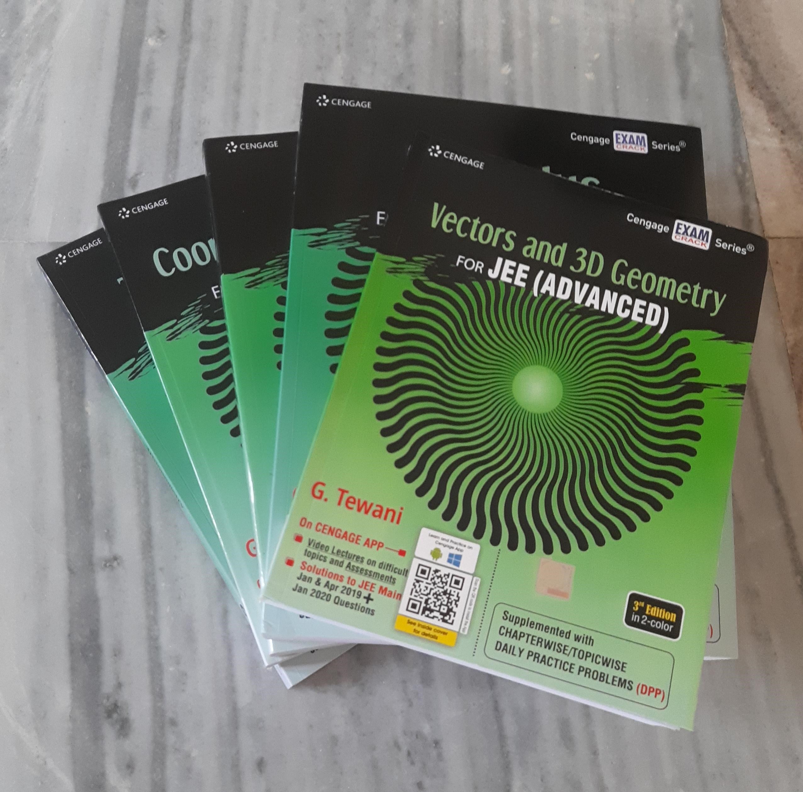 Study Books Like Math Cengage JEE Advanced Mathematics by G. Tewani | Set of 5 Books (Like N ...