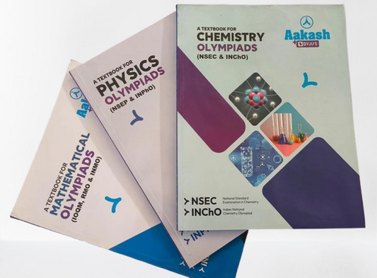 AAKASH Latest Olympiad Books for Physics, Chemistry, Mathematics | For National Level Olympiads