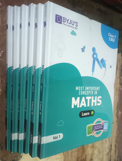 BYJUS Class 9 Study Material Hardcover Format | Color Printed Books
