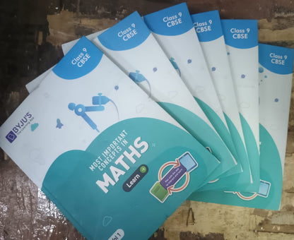 BYJUS Class 9 Study Material Hardcover Format | Color Printed Books