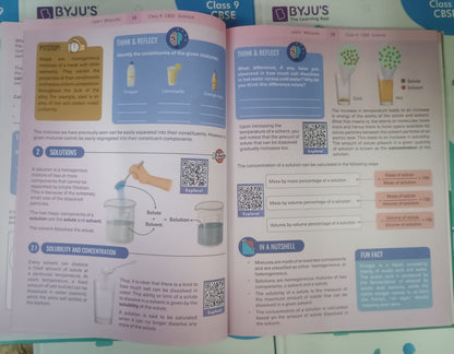 BYJUS Class 9 Study Material Hardcover Format | Color Printed Books