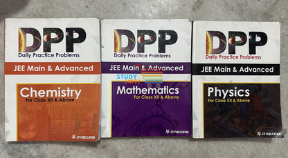 CAREER POINT KOTA [CP Publications] IIT-JEE Daily Practice Paper [DPP's] Books for PCM | Droppers