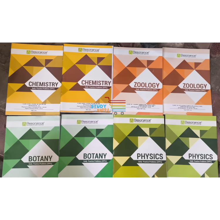 RESONANCE [2025 Ed] Daily Practice Papers (DPPs) for NEET | Combo of 8 books for PCB