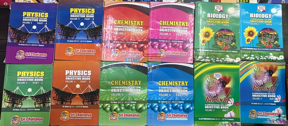 Sri Chaitanya Latest Study Material for NEET | Physics, Chemistry, Biology | Class 11 and 12