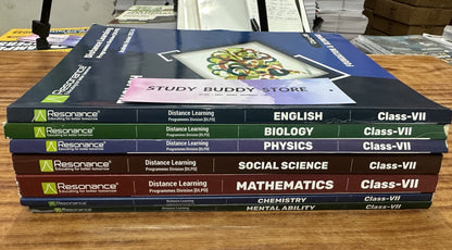 RESONANCE [2024 Ed.] Latest Study Material for Class 7 | Foundation & Olympiad | Set of 7 Books Combo