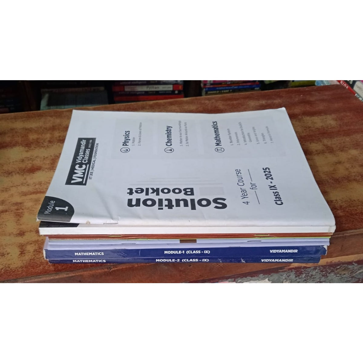 VIDYAMANDIR CLASSES Class 9 Latest Study Material [2025 Ed.] | Solutions Included