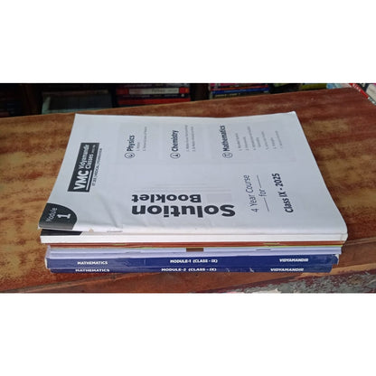 VIDYAMANDIR CLASSES Class 9 Latest Study Material [2025 Ed.] | Solutions Included