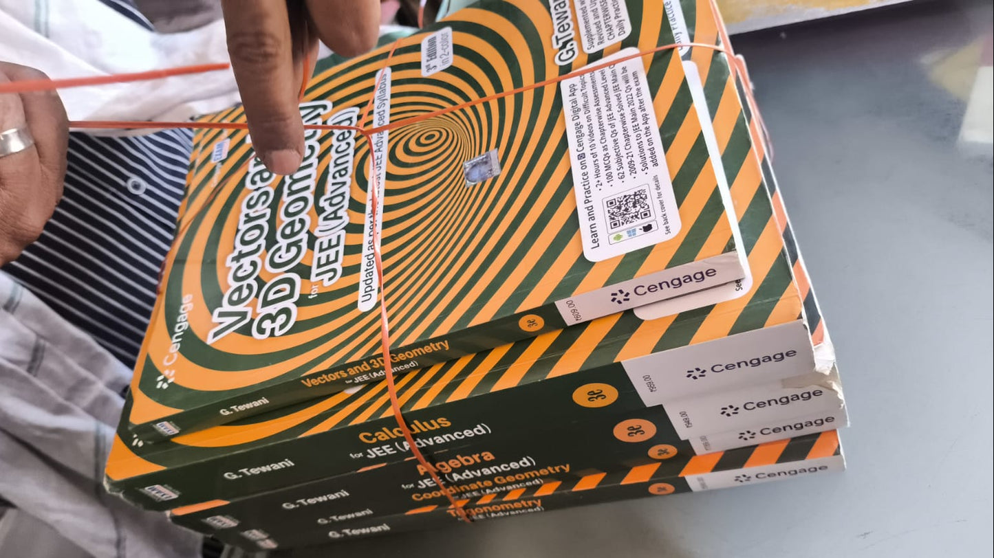 Cengage JEE Advanced Mathematics by G. Tewani | Set of 5 Books (Like New)