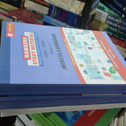 FIITJEE Rankers Study Material (RSM) 2026 Complete Set for JEE Main & Advanced - 2026
