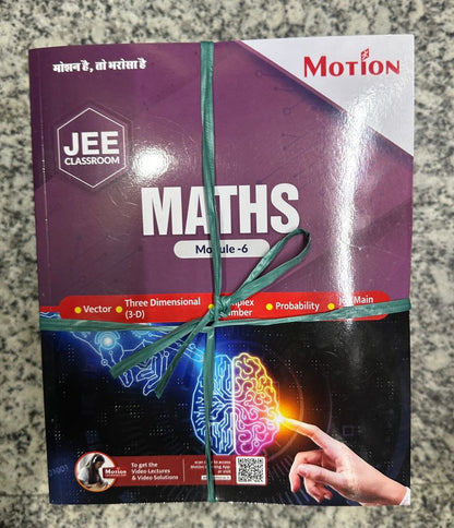 MOTION [2025 Ed.] IIT-JEE Latest Updated Study Material | Physics, Chemistry, Mathematics | Class 11 and 12 | Colored Printed Books