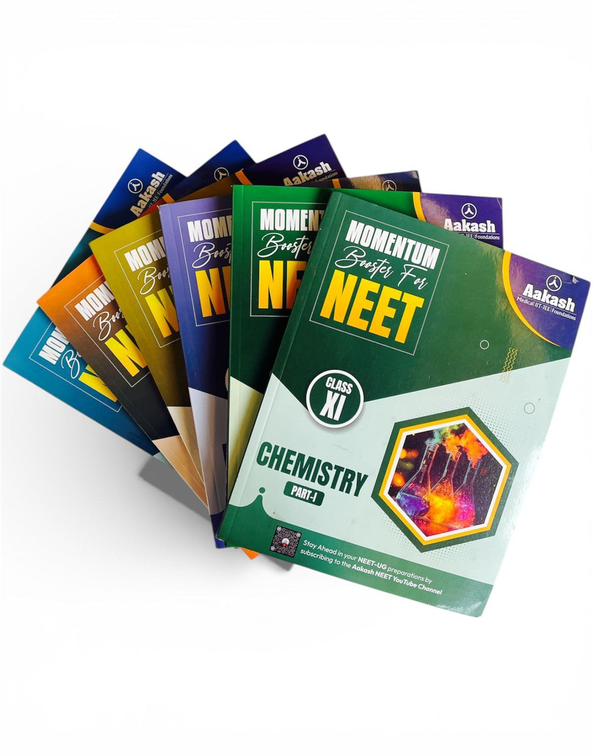 Aakash  [2026 Ed.] Momentum Booster NEET for Class 11 & 12 | Physics, Chemistry, Biology | Part 1 & 2 | NEET UG Study Material