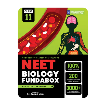 Biology Fundabox Combo - Class 11 + Class 12 | NEET UG / CBSE | NEET 2025 | Dr. Anand Mani | Fundabox | According to latest NTA Syllabus | Medical Entrance