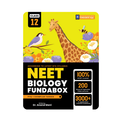 Biology Fundabox Combo - Class 11 + Class 12 | NEET UG / CBSE | NEET 2025 | Dr. Anand Mani | Fundabox | According to latest NTA Syllabus | Medical Entrance