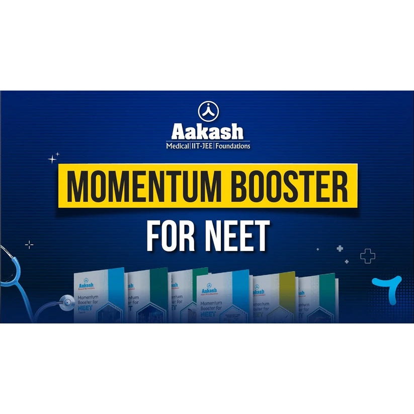 AAKASH Latest Momentum Boosters for NEET | Combo of 6 Books | Class 11 & 12 [2025 Ed.]