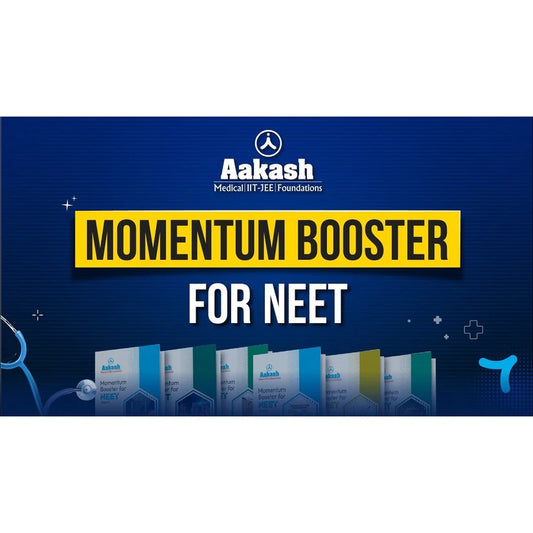 AAKASH Latest Momentum Boosters for NEET | Combo of 6 Books | Class 11 & 12 [2025 Ed.]