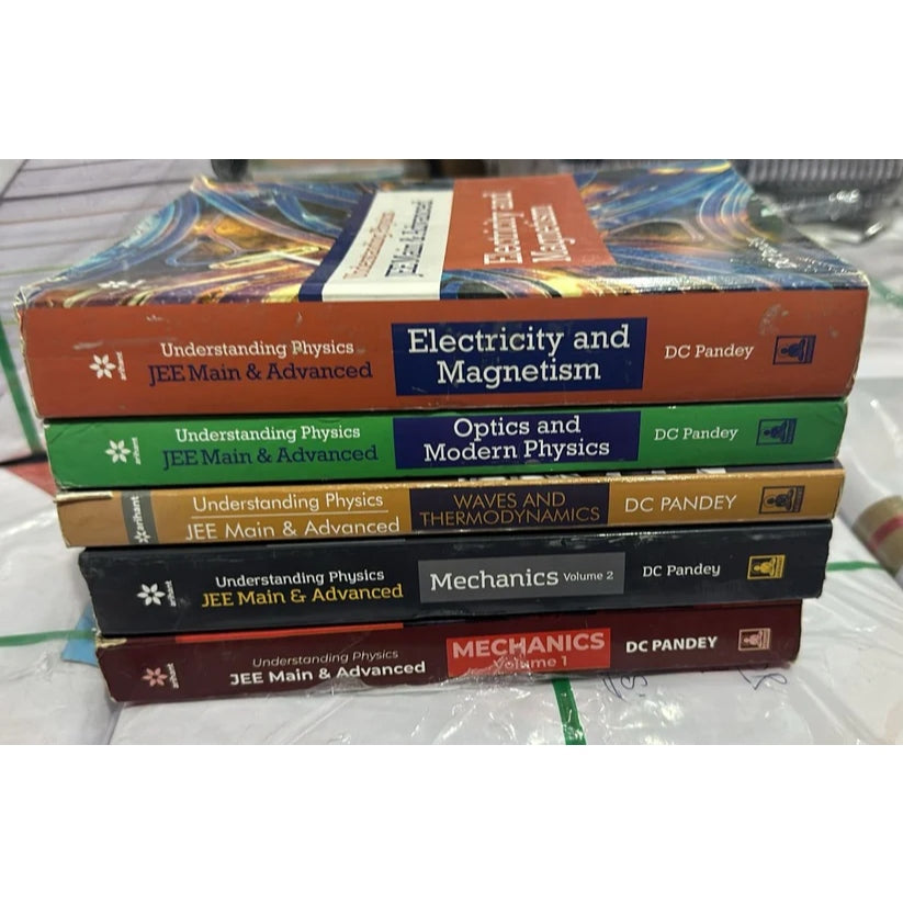 ARIHANT Understanding Physics For Jee Mains & Advanced (Set of 5 Books) [Like New]