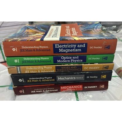 ARIHANT Understanding Physics For Jee Mains & Advanced (Set of 5 Books) [Like New]