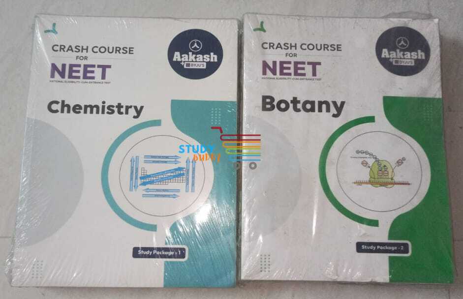 AAKASH [2024 Ed.] Latest Crash Course for NEET | Combo of 8 books for PCB