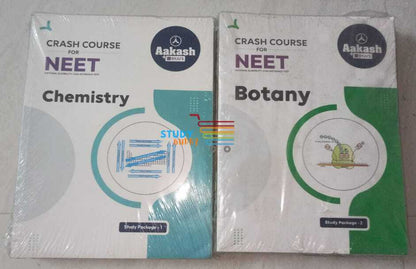 AAKASH [2024 Ed.] Latest Crash Course for NEET | Combo of 8 books for PCB