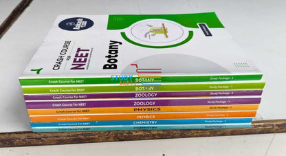 AAKASH [2024 Ed.] Latest Crash Course for NEET | Combo of 8 books for PCB