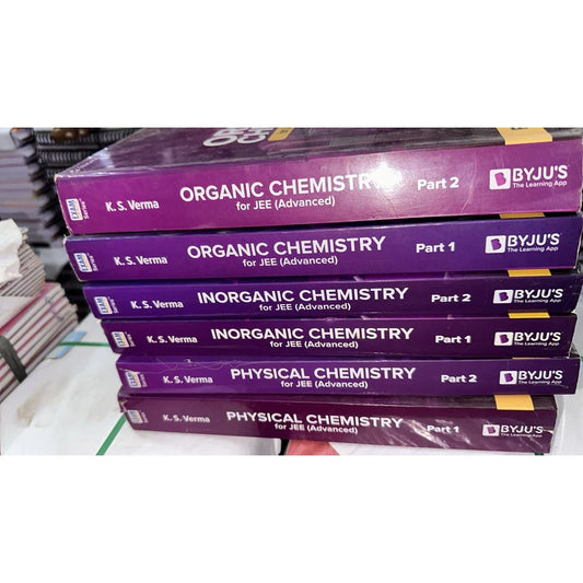 Cengage JEE Advanced Chemistry by K.S Verma | Set of 6 Books (Like New)