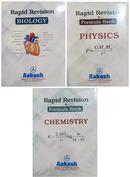 AAKASH Latest Extra Books for NEET | Combo of 15 books | Class 11 and 12